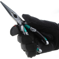 Длинногубцы Sturm 1020-13-3-200 200мм, CrV, тефлоновое покрытие, TPE рукоятки