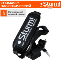 Электротриммер Sturm 1800 Вт, метал. вал, D-образная рукоятка, нож/леска GT1800D