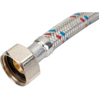 Подводка гибкая для воды Профсан ПСМ 50 см., гайка-штуцер 1/2-1/2 PS-FM50