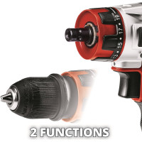 Аккумуляторная дрель-шуруповерт Einhell TE-CD 12/1 X-Li 1x2.0 Ah 4513592