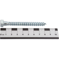 Набор для крепления ВИРТУОЗ дюбель 12х70 К, шуруп 8х80 шестигранная головка, 4 шт. 00439