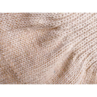 Вязаные перчатки ЕРМАК ЛЮКС х/б с ПВХ напылением, 5 нитей, белые, 62г, 24см, подвес 638-007