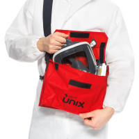 Сумка для противогаза UNIX 2005 красная 102-028-0003
