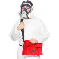 Сумка для противогаза UNIX 2005 красная 102-028-0003
