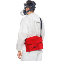 Сумка для противогаза UNIX 2005 красная 102-028-0003