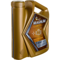 Моторное масло РОСНЕФТЬ Magnum Cleantec 10W-40 SJ-CF синт. кан. 4 л 40810042
