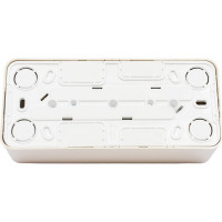 3-местная розетка Systeme Electric открытой проводки Blanca 16А IP20 250В с заземлением бежевая BLNRA010317