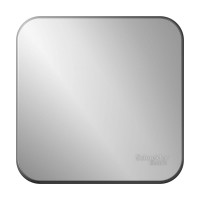 1-клавишный выключатель Systeme Electric открытой проводки Blanca 10А IP20 1 250В алюминий BLNVA101013