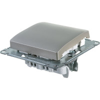 1-клавишный механизм выключателя Systeme Electric скрытой проводки Glossa 10А IP20 1 10AX платина GSL001211