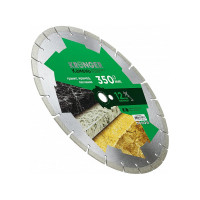 Диск алмазный сегментный по камню (350x25.4 мм) Kronger S200350