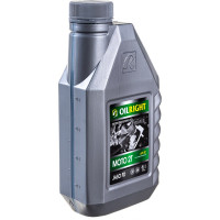 Масло моторное полусинтетическое МОТО 2Т (1 л; API TC) OILRIGHT 2939