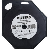 Диск пильный Hilberg Industrial Дерево Тонкий Рез 190x30x24Т HWT190