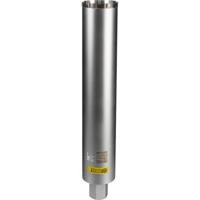 Коронка алмазная по бетону Hilberg 82x450 мм Laser 1 1/4 UNC HD711