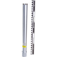 Коронка алмазная по бетону Hilberg 42x450 мм Laser 1 1/4 UNC HD703