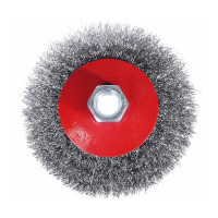 Щетка металлическая тарелка (100 мм; М14) для УШМ ЕРМАК 656-041