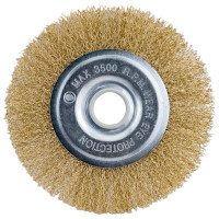 Щетка металлическая плоская (150х22 мм) для УШМ ЕРМАК 656-056