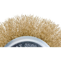 Щетка металлическая плоская (150х22 мм) для УШМ ЕРМАК 656-056