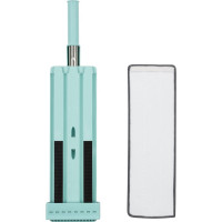 Швабра для пола Рыжий кот WRING SIMPLE с механизмом отжима и насадкой из микрофибры 102536