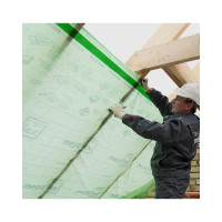 Пароизоляция Megaflex ParoStop В ш 1.6 м, 70 кв.м, двухслойная пленка  MFPST.160.70