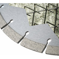 Алмазный сегментный диск по бетону,кирпичу Kronger 300x25,4 мм B200300