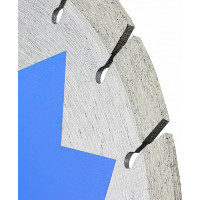 Алмазный сегментный диск по бетону,кирпичу Kronger 300x25,4 мм B200300