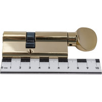 Цилиндровый механизм CRIT RT-238 30/40 Лп, латунь полированная 00191