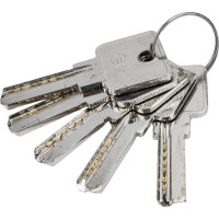 Цилиндровый механизм CRIT RT-238 30/40 Лп, латунь полированная 00191