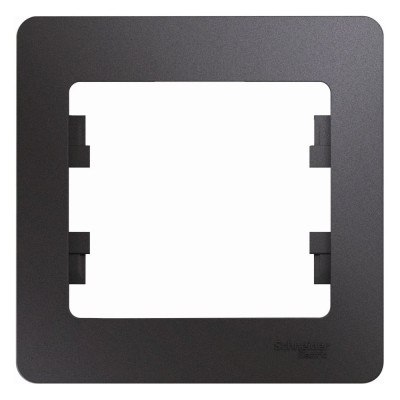 1-местная рамка Systeme Electric Glossa графит GSL001301