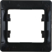 1-местная рамка Systeme Electric Glossa графит GSL001301