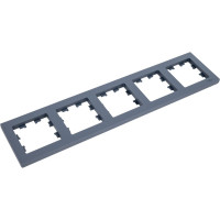 5-местная универсальная рамка Systeme Electric AtlasDesign грифель ATN000705