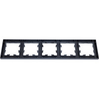 5-местная универсальная рамка Systeme Electric AtlasDesign грифель ATN000705