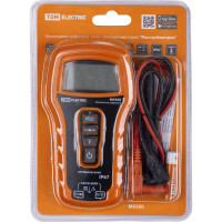 Цифровой пылевлагозащищенный мультиметр TDM ELECTRIC МастерЭлектрик IP54 SQ1005-0012