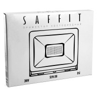 Светодиодный многоматричный прожектор SAFFIT SFL90-200 200W 6400K IP65, черный 55168