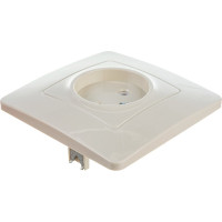 1-местная розетка Systeme Electric скрытой проводки Blanca 16А IP20 250В без заземления без защитных шторок бежевый BLNRS000017