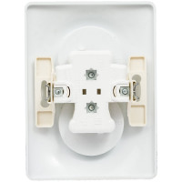 2-местная розетка Systeme Electric скрытой проводки Glossa 16А IP20 250В без заземления в сборе платина GSL001220