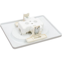 2-местная розетка Systeme Electric скрытой проводки Glossa 16А IP20 250В без заземления в сборе платина GSL001220