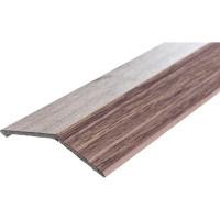 Порог разноуровневый алюминиевый (45 мм; 0.9 м; декоративный; дуб беленый) Лука 00000002662