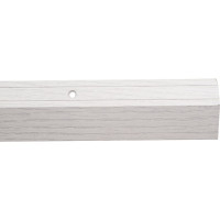 Порог разноуровневый алюминиевый (45 мм; 0.9 м; декоративный; дуб Арктик) Лука УТ000001737