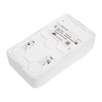 Блок 1-местная розетка + 1-клавишный выключатель Systeme Electric открытой проводки Этюд без заземления белый BPA16-204B