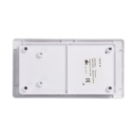 Комбинированный блок розетка + 1-клавишный выключатель Systeme Electric GLOSSA белый GSL000160