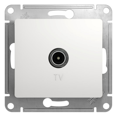 Механизм коннектора TV антенны Systeme Electric Glossa белый GSL000193