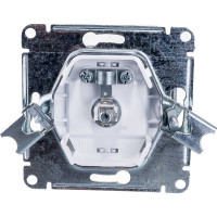 Механизм коннектора TV антенны Systeme Electric Glossa белый GSL000193