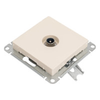 Механизм проходной TV розетки Systeme Electric AtlasDesign 4DB бежевый ATN000292
