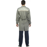 Халат СОЮЗСПЕЦОДЕЖДА Профессионал темно-серый/светло-серый, р. 48-50/рост 170-176 2140024501010