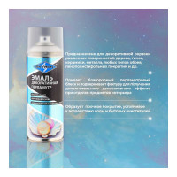 Декоративная эмаль SKYRON перламутр белая  SR-80001