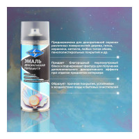 Декоративная эмаль SKYRON перламутр черная SR-80003