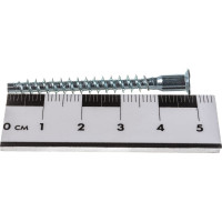 Мебельный шуруп-стяжка ЦКИ 5х50 Ц, уп. 100 шт. 62297