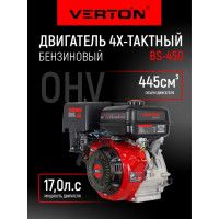 Двигатель GARDEN BS-450 12.5 кВт/17 л. с. VERTON 01.5985.8656