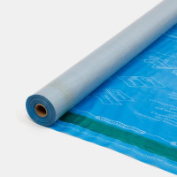 Гидро-пароизоляция VlagoStop D (ш 1.5, 70 кв. м) двухслойная пленка с одной клеевой лентой Megaflex MFVST.150.70