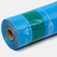 Гидро-пароизоляция VlagoStop D (ш 1.5, 70 кв. м) двухслойная пленка с одной клеевой лентой Megaflex MFVST.150.70